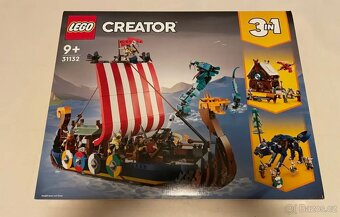 Lego 31132 Vikingská loď a mořský had krabice10/10 - 3
