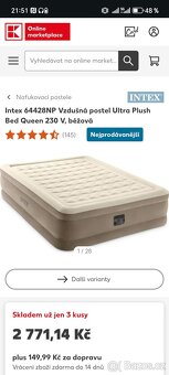 Nafukovací matrace INTEX - 3
