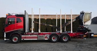 Volvo FH4 540 - 6x4 – Lesovůz + HR-V-KRAN V10CX - 3