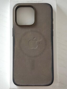 Pouzdro Apple FineWoven iPhone 15 Pro Max, Taupe - 3