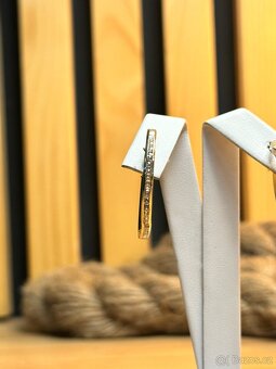 Zlaté náušnice 3,37g  (1543 Kč/g)  - 3