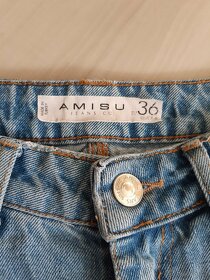 Dívčí / dámské džíny, vel. 36, zn. Amisu - 3