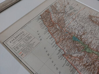 Mapa Palestiny z r. 1897 - 3
