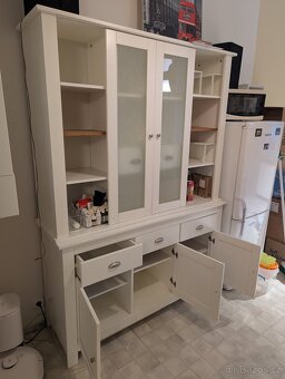 Bílá skříň 200x145x45cm CZ - 3