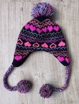 Prodám dívčí čepice a šálu 5-11 let - 3