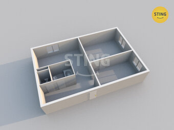 Nový byt 3+kk k pronájmu, 65m2, Loštice centrum, 133616 - 3