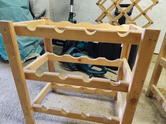 Vinotéka dřevěná 3x - 3