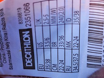 Dětské kolečkové brusle Oxelo, 35-38 - 3