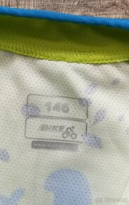 Dětský cyklistický dres Klimatex s krátkým rukávem vel. 146 - 3