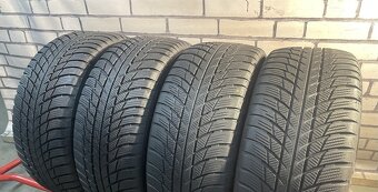 Nový stavObuté originální disky alu BMW 5X112 10 zimní pneu - 3
