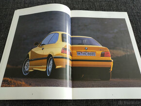 Prospekt BMW M3 E36, BMW M5 E34, 1993, 46 stran, německy - 3
