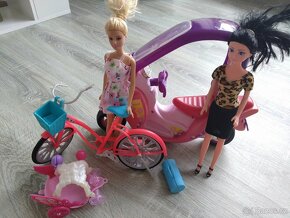 Barbie panenky + kolo, skútr.... - 3