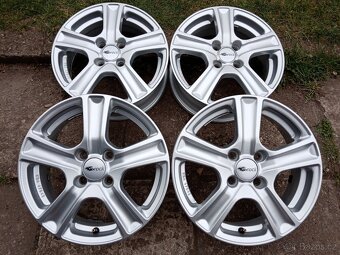Alu kola BROCK 15ky 4x100 RENAULT VW OPEL ŠKODA - 3