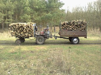 traktor nářaďový malotraktor s korbou - 3
