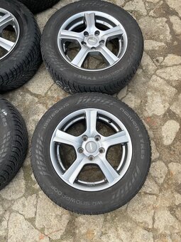 Alu kola 5x112 včetně zimních pneu 195/65 R15 - 3