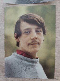 Prodám 12 raritních fotek Petr Novák , jako dárek Kahovec - 3