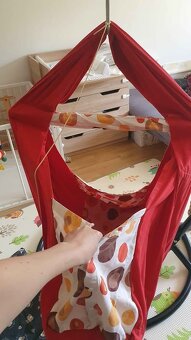 Konstrukce na dětskou houpačku, hačku, hojdavak, křesílko - 3