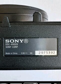 Sony Cyber-shot DSC-HX60V – 20,4 MP - 3