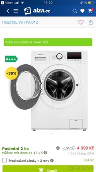 Automatická pračka Indesit Innex – funkční, s drobnou vadou - 3
