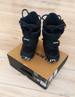 Snowboard Burton 80cm vázání Freestyle boty Minigrom - 3