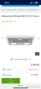 Whirlpool digestoř - 3