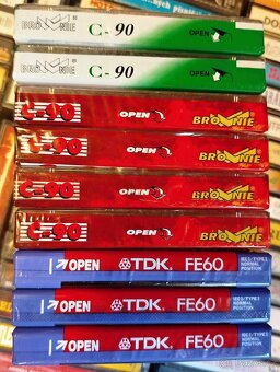 9x MC PRÁZDNÁ KAZETA (nové, nerozbalené) - 3