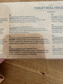 Háčky a držáky na toaletní papír - NOVÉ - 3