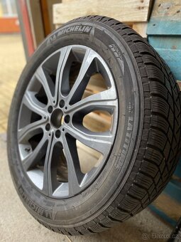 Originál alu Mercedes R19 se zimními pneu Michelin 255/50 - 3