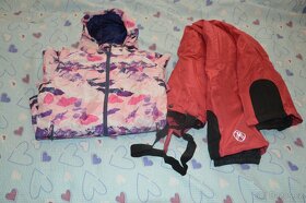 146 152 lyžařská zimní bunda oteplené kalhoty Crivit - 3