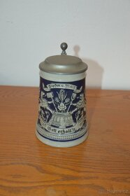 Keramický pivní korbel - 3