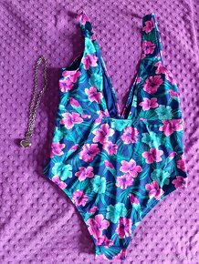 Dámské jednodílné plavky - tropic - 3