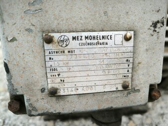 Elektromotory MEZ 1,5 kW - 3