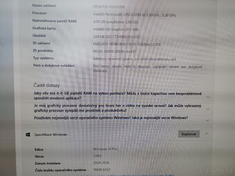 PC Pentium G3260 | 4 GB RAM | 224 SSD | Win 10 - 3