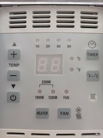 Teplovzdušný konvektor 2200w - 3