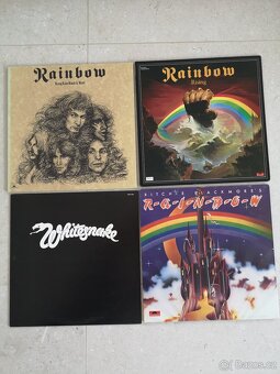 LP desky PINK FLOYD,RAINBOW,RUSH,SANTANA,URIAH HEEP,YES, - 3