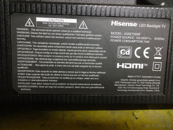 Televize Hisense 43AE7000F - 3