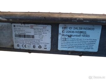 Elektrická koloběžka Xiaomi - 3