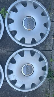 Poklice 16 originál AUDI kryty kol - 3