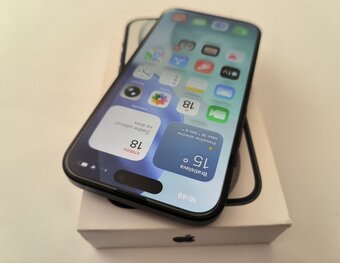 apple iphone 15 128gb Midnight / Batéria 100% - 3