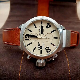 U-Boat, model Classico Chronograph, originál hodinky - 3