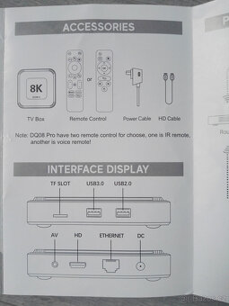 Android TV 8K Ultra HD, Android 13 - kontakt email - 3