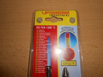 2x plynová páječka tužková RO PEN 1300°C ROTHENBERGER - nová - 3