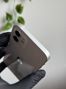 iPhone 12 64GB bílý - 100% baterie - 3