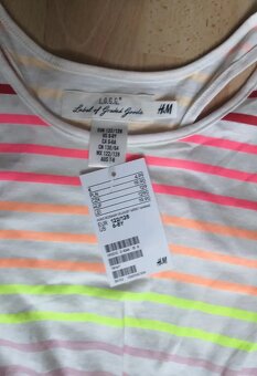 Šaty & šatičky H&M vel. 122/128 NOVÉ - 3