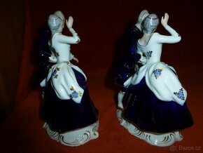 porcelán royal dux - pár SLEVA - 3