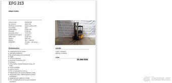 Jungheinrich EFG 213 TRIPLEX - 3