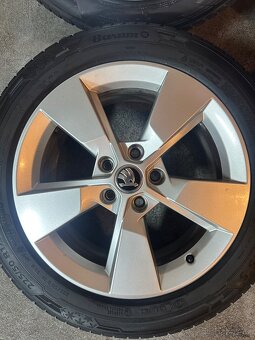 ALU Kola ŠKODA 5x112 R17 EREBUS Zimní Pneu 225/50/17 - 3