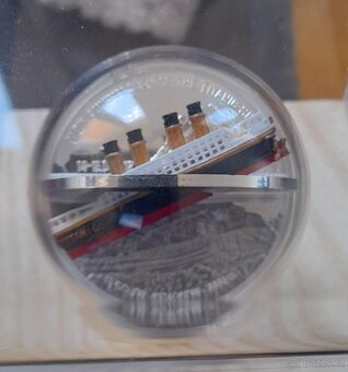 Stříbrná mince Titanic - 3