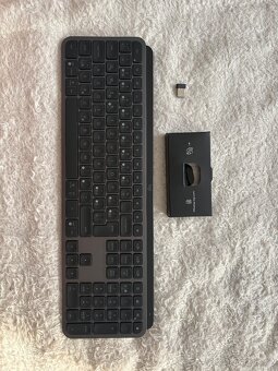 Klávesnice Logitech MX Keys S, CZ/SK layout - grafitová - 3