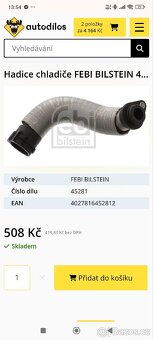 Hadice vodní BMW - 3